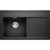 Virtuvės kriauklė BLANCO ZENAR 45 S SILGRANIT PuraDur Black InFino M.AF 526034