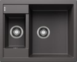 Virtuvės kriauklė BLANCO METRA 6 SILG PDUR Rock grey O.ZUB O.AF SILGRANIT™, PuraDur™, akmens pilka 518875