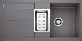 Virtuvės kriauklė BLANCO METRA 6 S SILG PDUR Rock grey M.ZUB M.AF SILGRANIT™, PuraDur™, Akmens pilka 518877