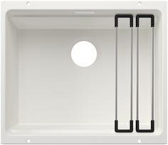 Virtuvės plautuvė BLANCO Etagon 500-U SILG White M.ZUB O.AF WFS SILGRANIT™, balta 527759