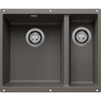 Virtuvės kriauklė BLANCO ROTAN 340/160-U LI Volcano grey O.AF SILGRANIT™, Vulkano pilka 527327