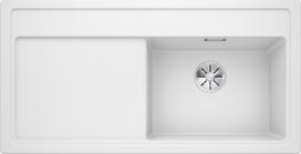 Virtuvės plautuvė BLANCO ZENAR XL 6 S SILG RE PDUR White O.ZUB InFino M.AF SILGRANIT™, PuraDur™, Balta 523968