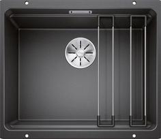 Virtuvės kriauklė BLANCO ETAGON 500-U SILGR PDUR Anthracite M.ZUB InFino O.AF SILGRANIT™, PuraDur™, Antracitas 522227