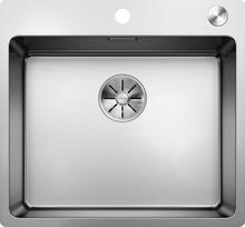 Virtuvės kriauklė BLANCO ANDANO 500-IF/A SATIN InFino M.PC Nerūdijančio plieno, satininė blizgi 525245