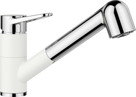Virtuvinis maišytuvas BLANCO WEGA-S II Baltas/chromas HD 526421