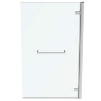 Vonia siena Ideal Standard i.Life, 90 cm, dešinė pusė, su rankšluosčių laikikliu, sidabras/aiškus stiklas T4888EO