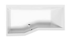 Vonia Polysan Akrilinė Kampinė Versys L 840x1600x470mm 14611