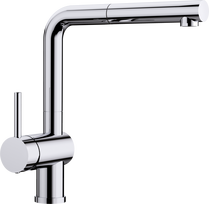 Virtuvinis maišytuvas BLANCO LINUS‑S handle left, chromas HD 514016