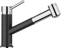 Virtuvės maišytuvas BLANCO KANO-S VARIO anthracite/Chromas 527962