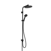 Dušo komplektas Hansgrohe Activera S D 24 cm, 2 srovės režimai, EcoSmart, matinė juoda 28074670