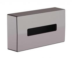 Popierinių rankšluosčių dozatorius Hansgrohe AddStoris matinė juoda chromas 41774340