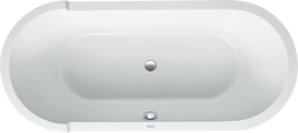 Vonia Duravit Starck, 180x80 cm, akrilas, balta 700010000000000