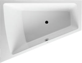 Vonia Duravit Paiova, 170x130 cm, akrilas, kairinė, balta 700214000000000