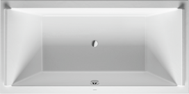 Vonia Duravit Starck, 200x100 cm, akrilas, balta 700341000000000