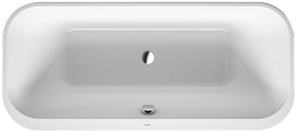 Vonia Duravit Happy D.2 Plus, 180x80 cm, akrilas, balta 700453000000000
