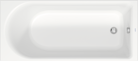 Vonia Duravit D-Neo, 170x75 cm, akrilas, balta 700479000000000