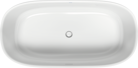 Vonioji Duravit Zencha, 180x90 cm, akrilas, matinė balta 700463000000000
