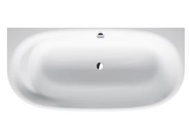 Vonia Duravit Cape Cod, 190x90 cm, akrilas, matinė balta 700364000000000