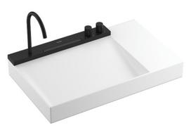 Hansgrohe Avalegra vonios praustuvo komplektas – praustuvas 78x48 cm su termostatu ir dušu, 2 srovės, matinė juoda 22473670