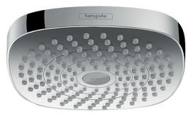 Dušo galva Hansgrohe Croma Select E, 180 mm, 2 srovės, EcoSmart 9 l/min, balta/chromuota 26528400