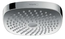 Dušo galva Hansgrohe Croma Select E, 180 mm, 2 srovės, EcoSmart 9 l/min, chromas 26528000