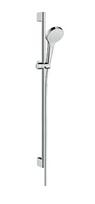 Dušo komplektas Hansgrohe Croma Select S, 1jet 0,90 m, baltas/chromas 26574400