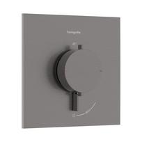 Dušo maišytuvas Hansgrohe Ecostat Comfort E įmontuojamas su termostatu, 1 įreng., šlifuotas juodas chromas 33710340