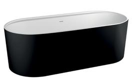 Laisvai stovinti vonia O'Design IDYLLE NM 1700x750 mm H=550 mm akrilinė, matinė juoda