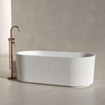 Laisvai stovinti vonia O'Design HARESI-M 1700x800mm H=550mm Akrilas, Balta matinė