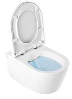 Pakabinamas klozetas Sanindusa Urb.Y 52 Rimfree su SoftClose Clipoff dangčiu, baltas 140944004