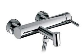 Vonios/dušo maišytuvas Sanindusa Tube ECO, chromuotas 551080111