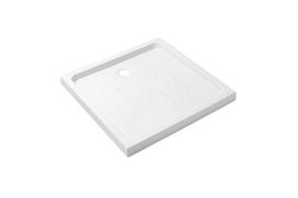 Dušo padėklas Sanindusa Moraira Plus, 80x80x8 cm, keramika, balta, 107790004