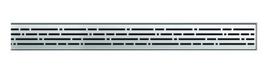 Dušos kanalo grotelės ACO ShowerDrain M+ ir E+, 800 mm,
