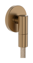 Dušo išvadas Hansgrohe FixFit Fine S, poliruota bronza 28882140