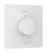 Dušo maišytuvas Hansgrohe Ecostat Comfort Q įmontuojamas su termostatu, 1 prietaisui matinė balta 33712700