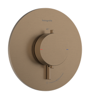 Dušo maišytuvas Hansgrohe Ecostat Comfort S įleidžiamas su termostatu, 1 prietaisui, šlifuota bronza 33714140