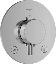 Hansgrohe Ecostat Comfort S įleidžiamas termostatinis dušo maišytuvas, 2 krypčių, chromas 33715000