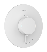 Dušo maišytuvas Hansgrohe Ecostat Comfort S su termostatu, įmontuojamas, 1 įrenginys matinė balta 33714700