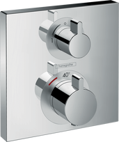 Dušo maišytuvas Hansgrohe Ecostat Square įmontuojamas su termostatu chromas 15712000