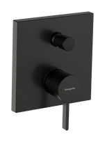 Vonios / dušo maišytuvas Hansgrohe Finoris Įmontuojamas 2 prietaisams, šlifuotas juodas chromas 76416340