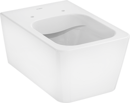 Pakabinamas klozetas Hansgrohe EluPura Q, Rimfree AquaFall Flush, be dangčio, baltas 60194450