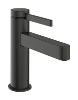Vonios praustuvo maišytuvas Hansgrohe Finoris 100 su Push-Open, EcoSmart, CoolStart, poliruotas juodas chromas 76012340