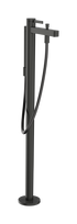 Vonios maišytuvas Hansgrohe Finoris grindinis, šlifuotas juodas chromas 76445340