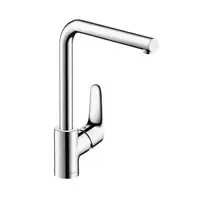 Virtuvinės kriauklės maišytuvas Hansgrohe Focus M41, EcoSmart, chromas, 31827000 NEW