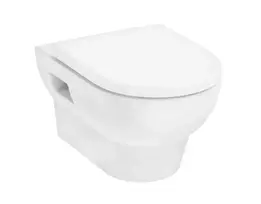 Pakabinamas tualeto puodas Hansgrohe GladeLake S su sėdyne, AquaChannel Flush, be krašto, EcoSmart, baltas, 60201450 NEW