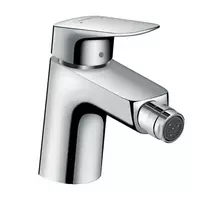Bidė maišytuvas Hansgrohe Logis 70 su Pop-Up ventiliumi, chromuotas, 71203000
