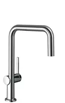 Virtuvės plautuvės maišytuvas Hansgrohe Talis M54, EcoSmart, chromas, 72844000