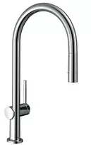 Virtuvinis maišytuvas Hansgrohe Talis M54, ištraukiamas antgalis, chromas, 72842000 NEW
