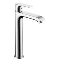 Vonios praustuvo maišytuvas Hansgrohe Metris New, Aukštas chromas, 31185000 NEW