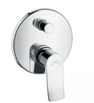 Vonios maišytuvas Hansgrohe Metris New, įmontuojamas, chromas, 31487000 NEW